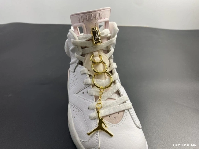 Bmlin shoes Gold Jordan Air (W) 6 DH9696-100 Retro Hoops 0812